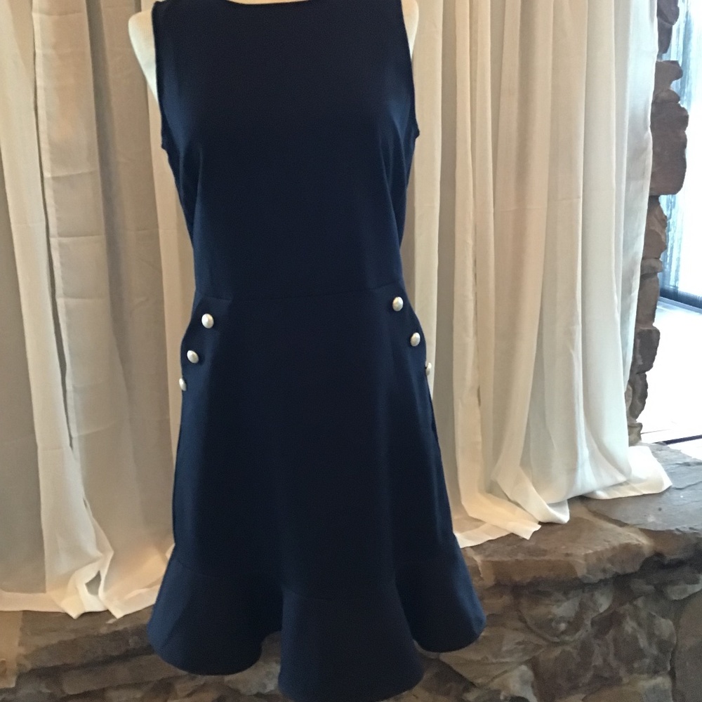 Loft NWT Navy Sleeveless Dress